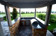 Outdoor Living U-Shaped Summer Kitchen