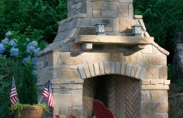 Outdoor Fireplace and Nature