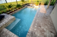 Outdoor Geometric Pool