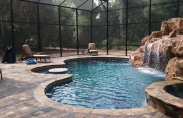 Signature Pool With Indoor Water Slide