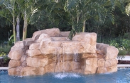 Gunite Grotto Water Feature