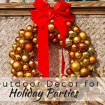 Outdoor holiday decor