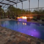 Pool in the fall